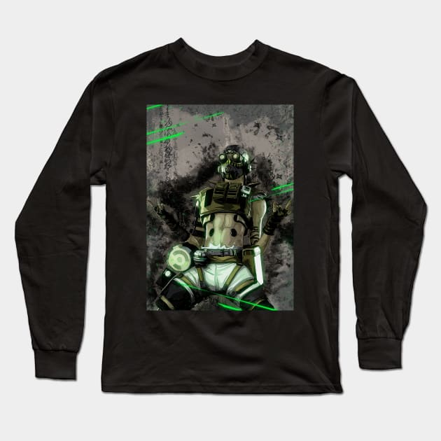 Octane Long Sleeve T-Shirt by Durro